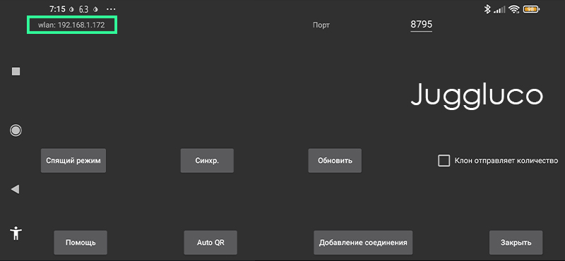 Настройка Juggluco local API секрета