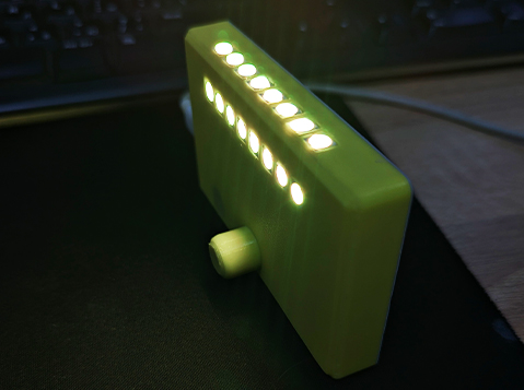 Все светодиоды активны