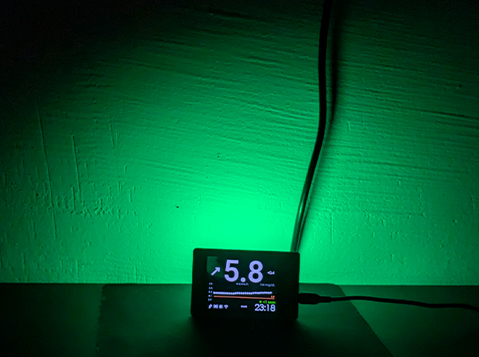 Демонстрация RGB цветов