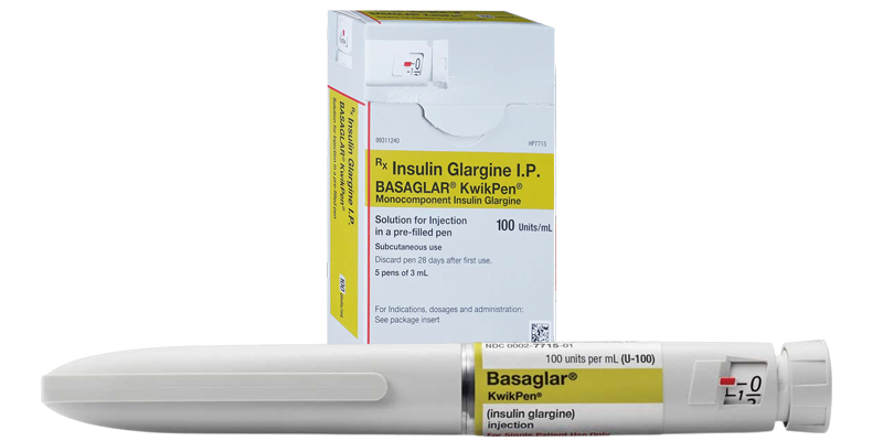 Инсулин Базаглар (Basaglar) - упаковка и KwikPen