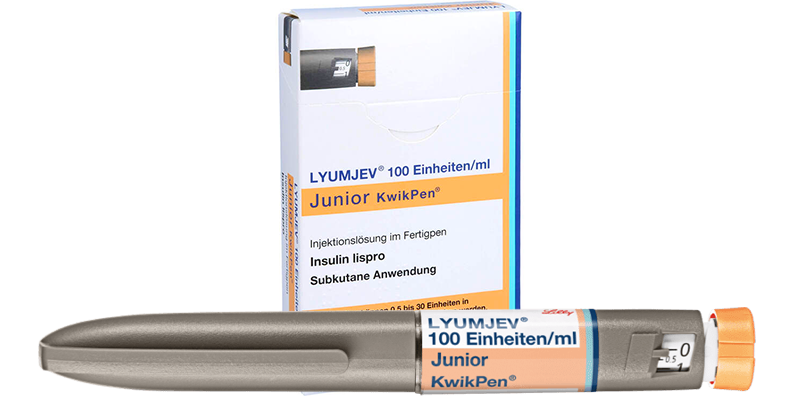 Инсулин Лумжев Junior - упаковка и картридж
