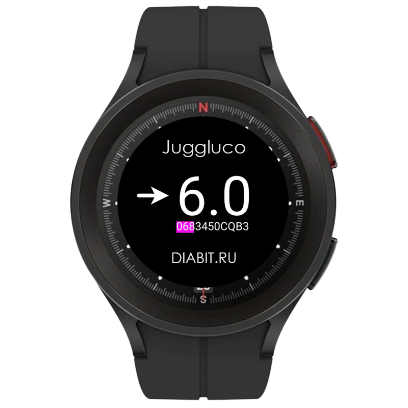 Умные часы для мониторинга глюкозы Juggluco xDrip